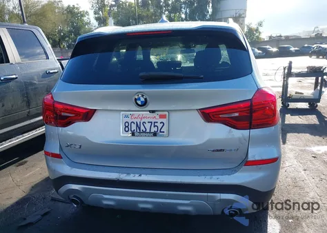2019 BMW X3 Sdrive30I из США, поврежденный, VIN 5UXTR7C53KLE98183